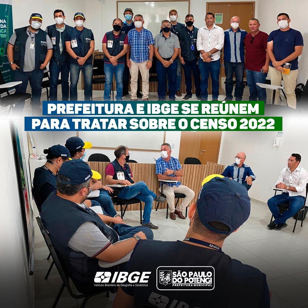 Prefeito Se Reuniu Representantes Do Ibge